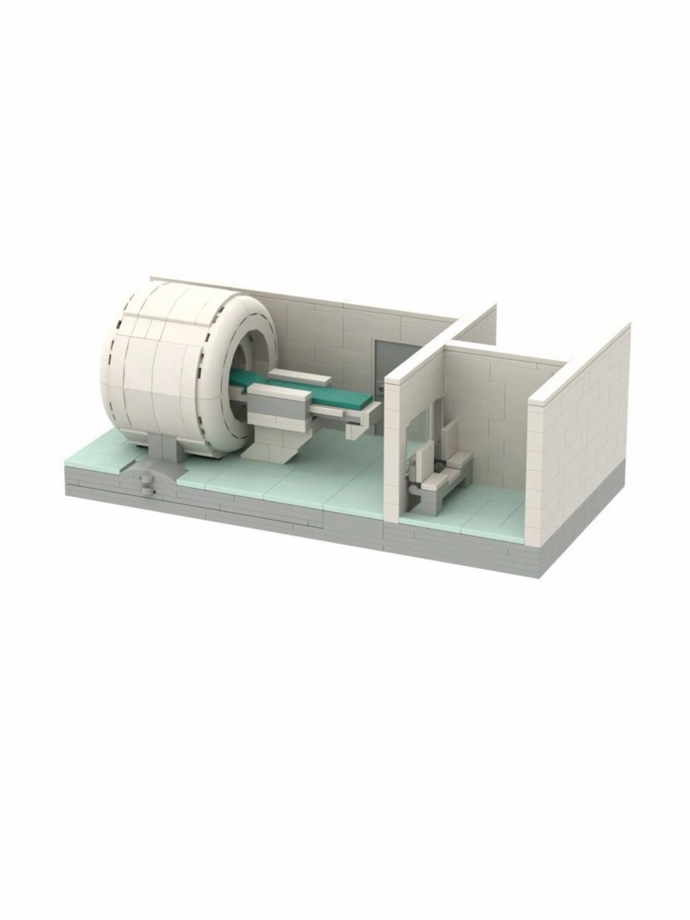 MOC MRI Scanner brick model